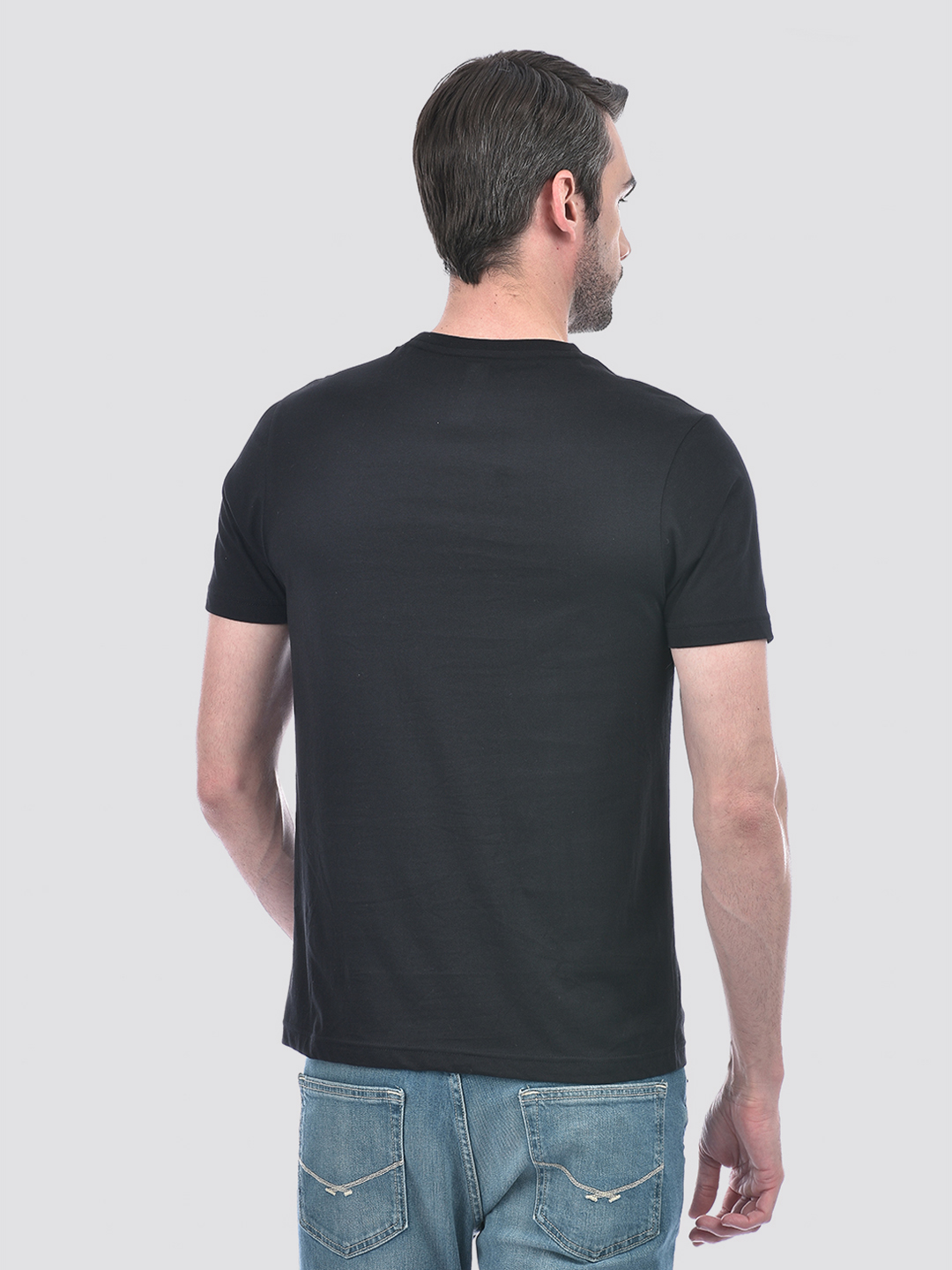 Numero Uno Men Graphic Print Black T-Shirt